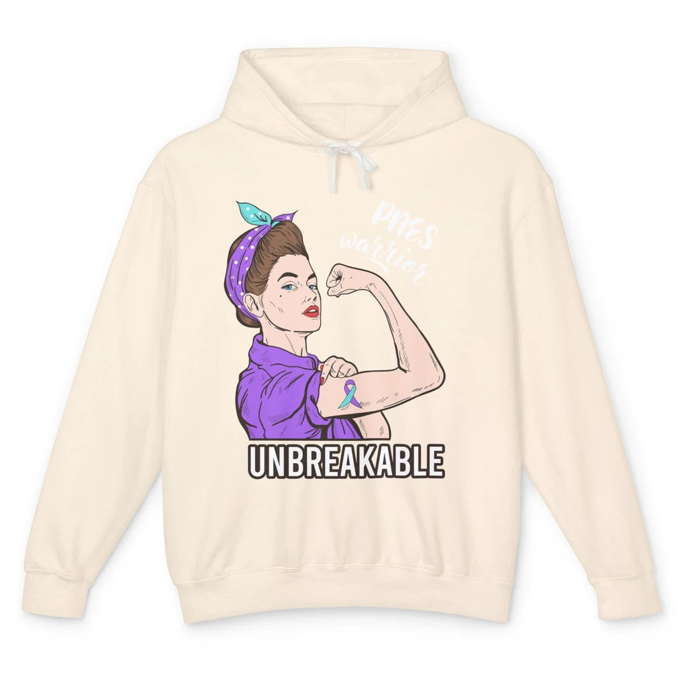 Psychogenic Non-epileptic Seizures Strong Woman Unbreakable Unisex Lightweight Hoodie