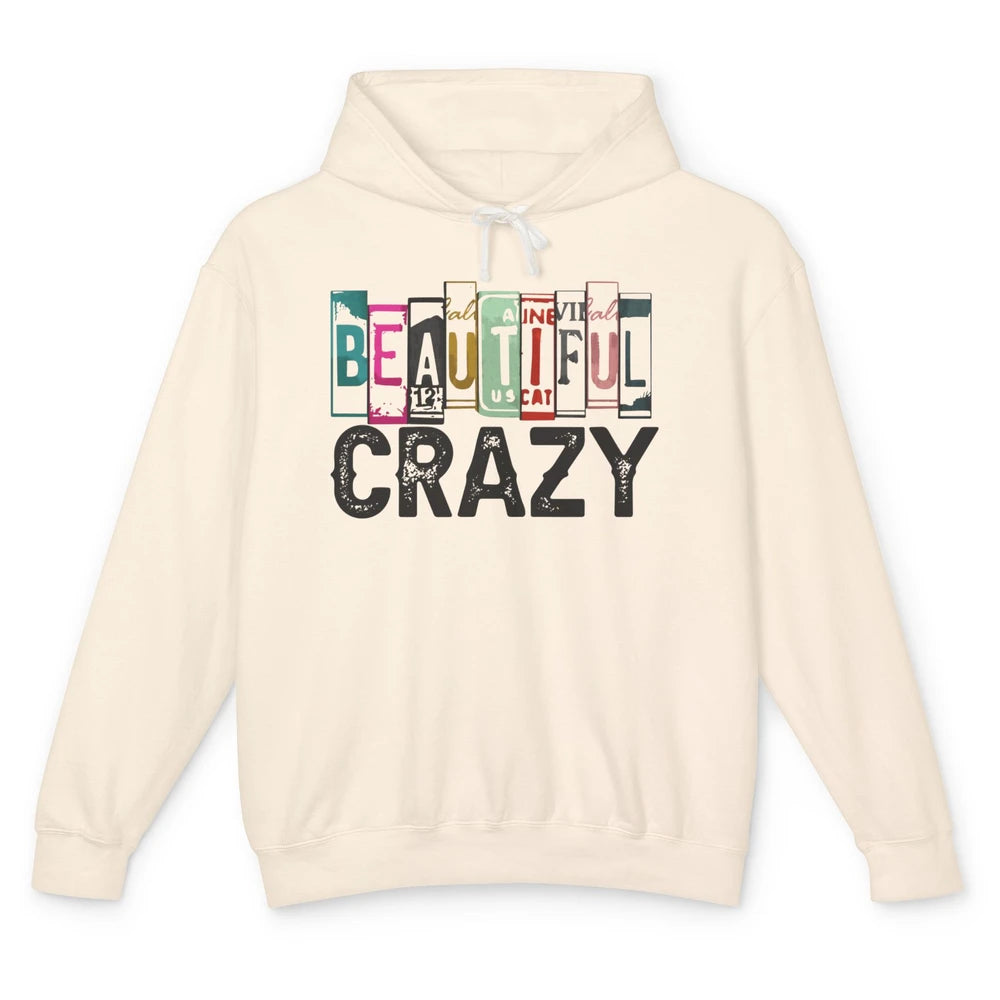 Retro Cowgirl Beautiful Crazy Western Country Cowgirl Unisex Lightweight Hoodie