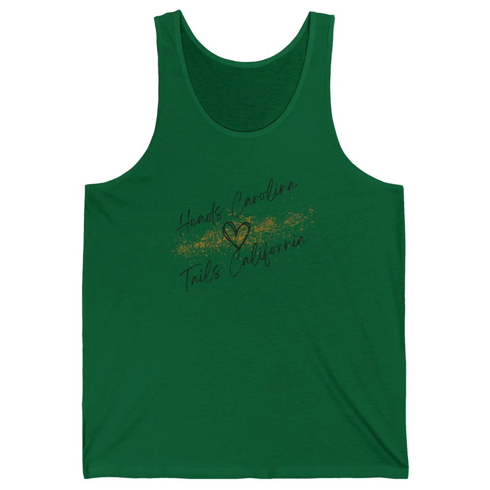 Retro Heads Carolina Tails California Western Summer Holiday Unisex Jersey Tank