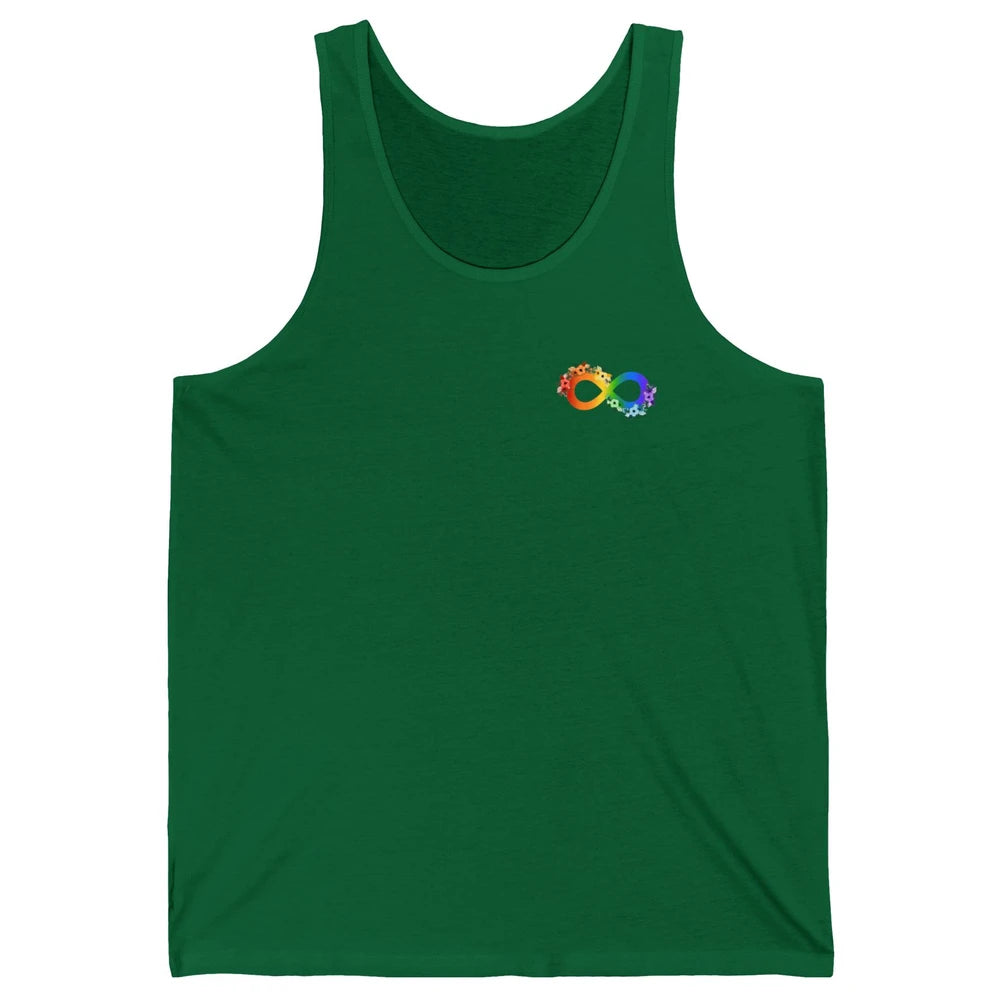 Neurodiversity Autism Spectrum Disorder Awareness Infinity Unisex Jersey Tank