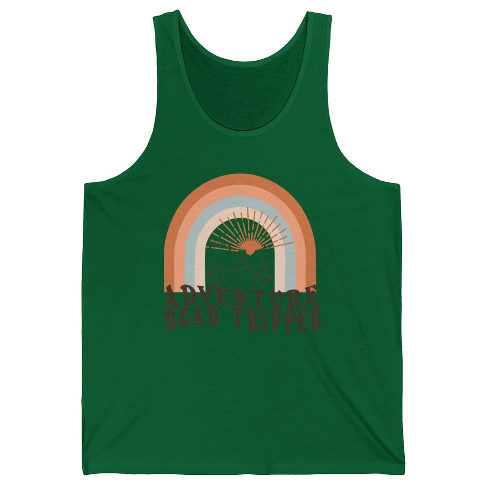 Retro Adventure Road Tripper Vintage Country Wilderness Unisex Jersey Tank