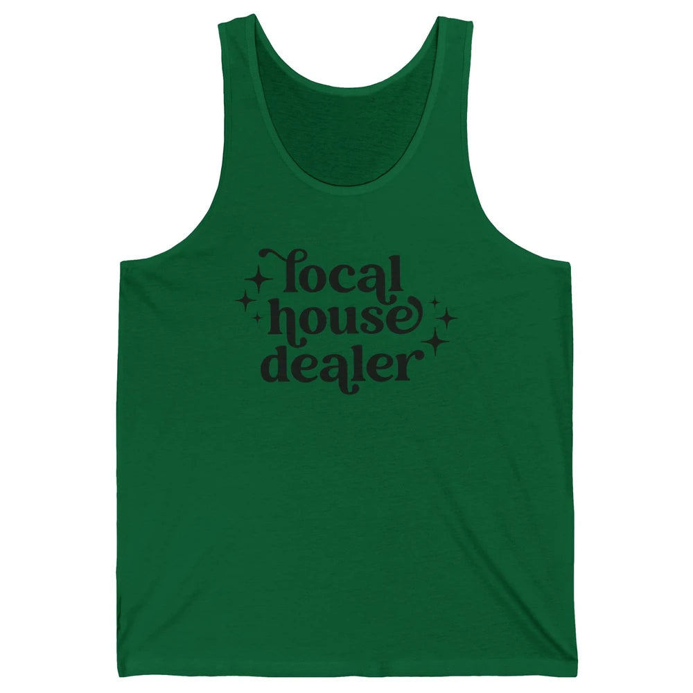 Realtor Local House Dealer Real Estate Housing Investment Unisex Jersey Tank