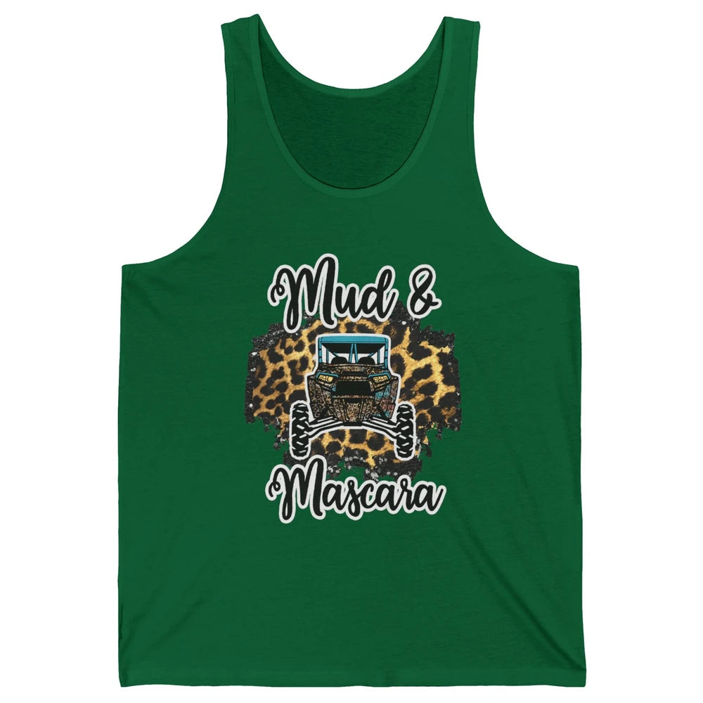 Mud And Mascara Leopard Mud ATV Offroad UTV SXS Rider Women Unisex Jersey Tank