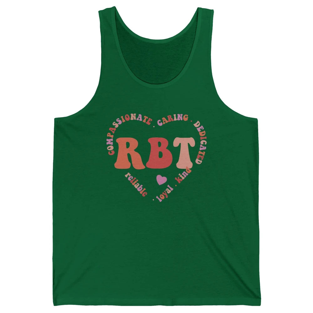 Registered Behavior Technician Valentines RBT Appreciation Unisex Jersey Tank