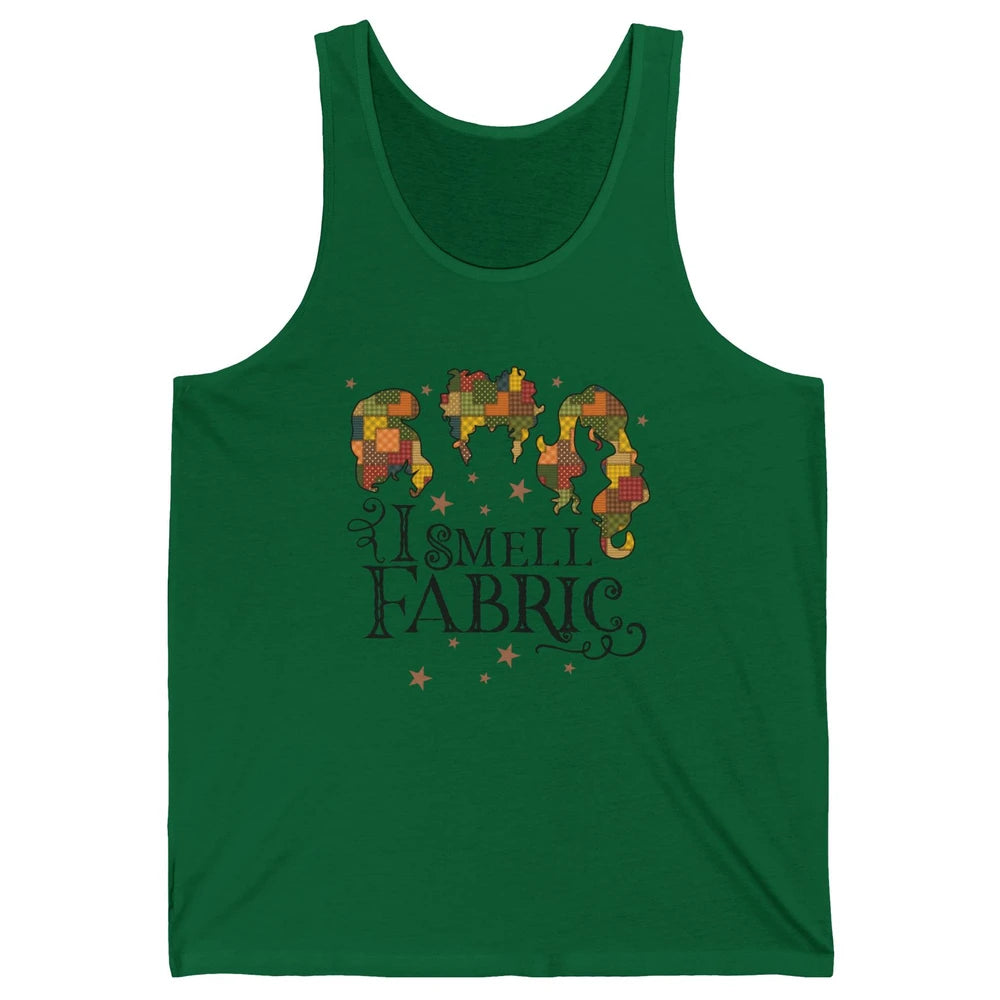 Quilting Witch I Smell Fabric Funny Halloween Sewing Costume Unisex Jersey Tank