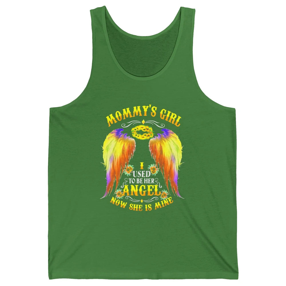 Mommy's Girl I Used To Be Her Angel Now She Is Mine Mom Gift Unisex Jersey Tank