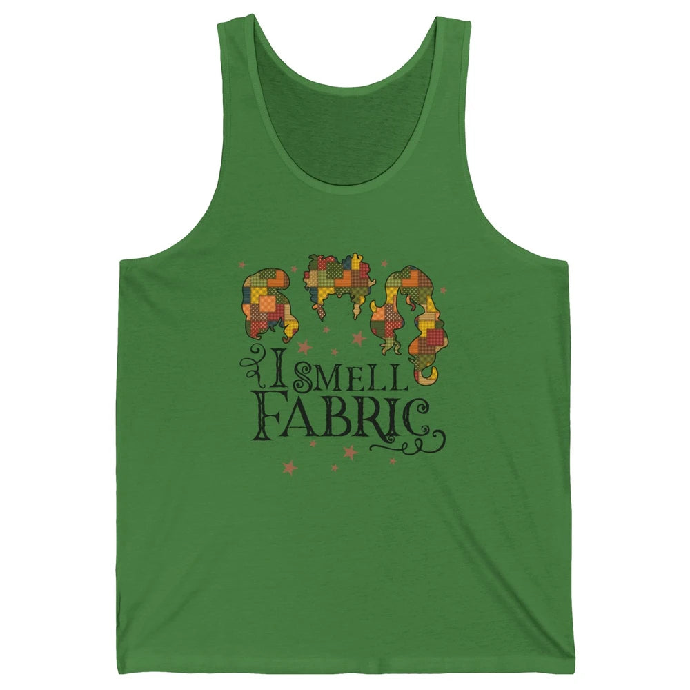 Quilting Witch I Smell Fabric Funny Halloween Sewing Costume Unisex Jersey Tank