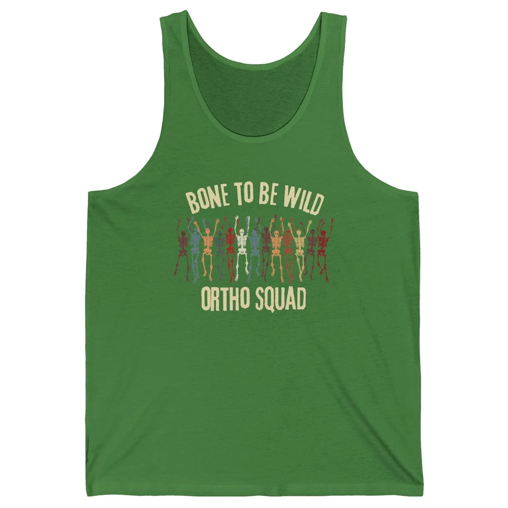 Ortho Squad Orthopedic Nurse Skeleton Nursing Appreciation Unisex Jersey Tank
