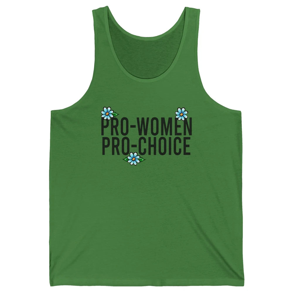 Pro Women Pro Choice Abortion Rights Women's Rights Unisex Jersey Tank