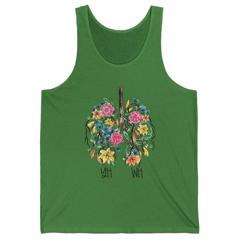 Our Very Breath Speaks His Name YHWH Christian Religious Unisex Jersey Tank