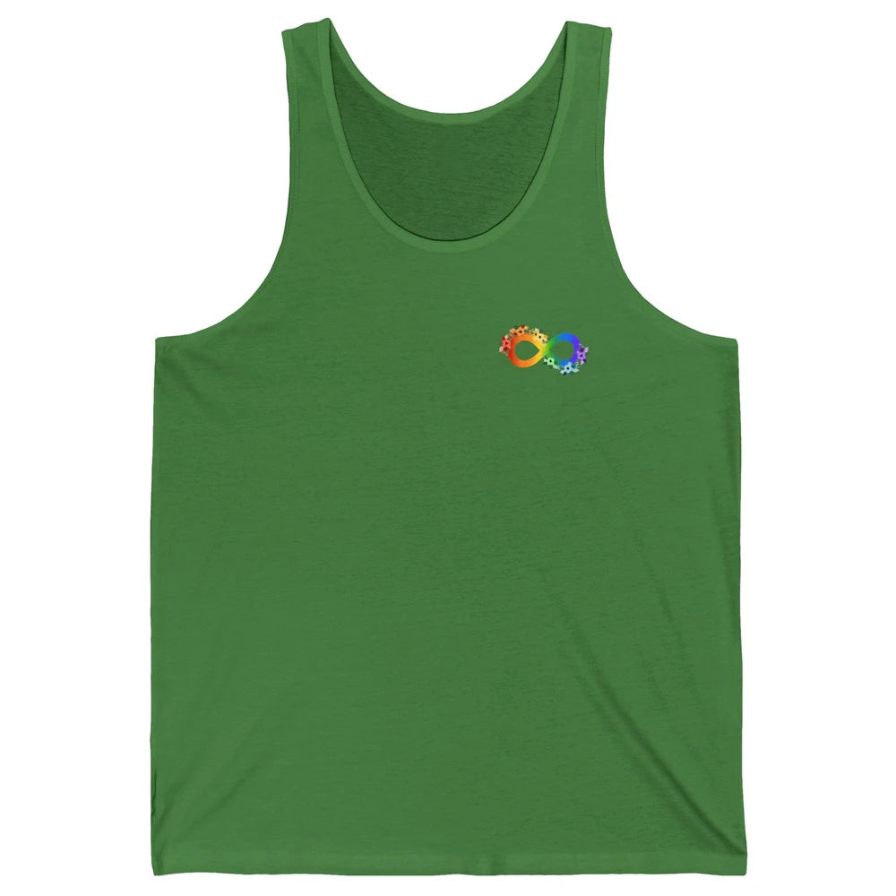 Neurodiversity Autism Spectrum Disorder Awareness Infinity Unisex Jersey Tank