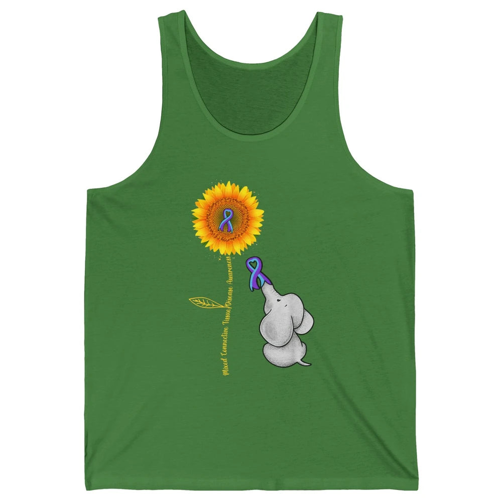 Mixed Connective Tissue Disease Baby Elephant Sunflower Unisex Jersey Tank