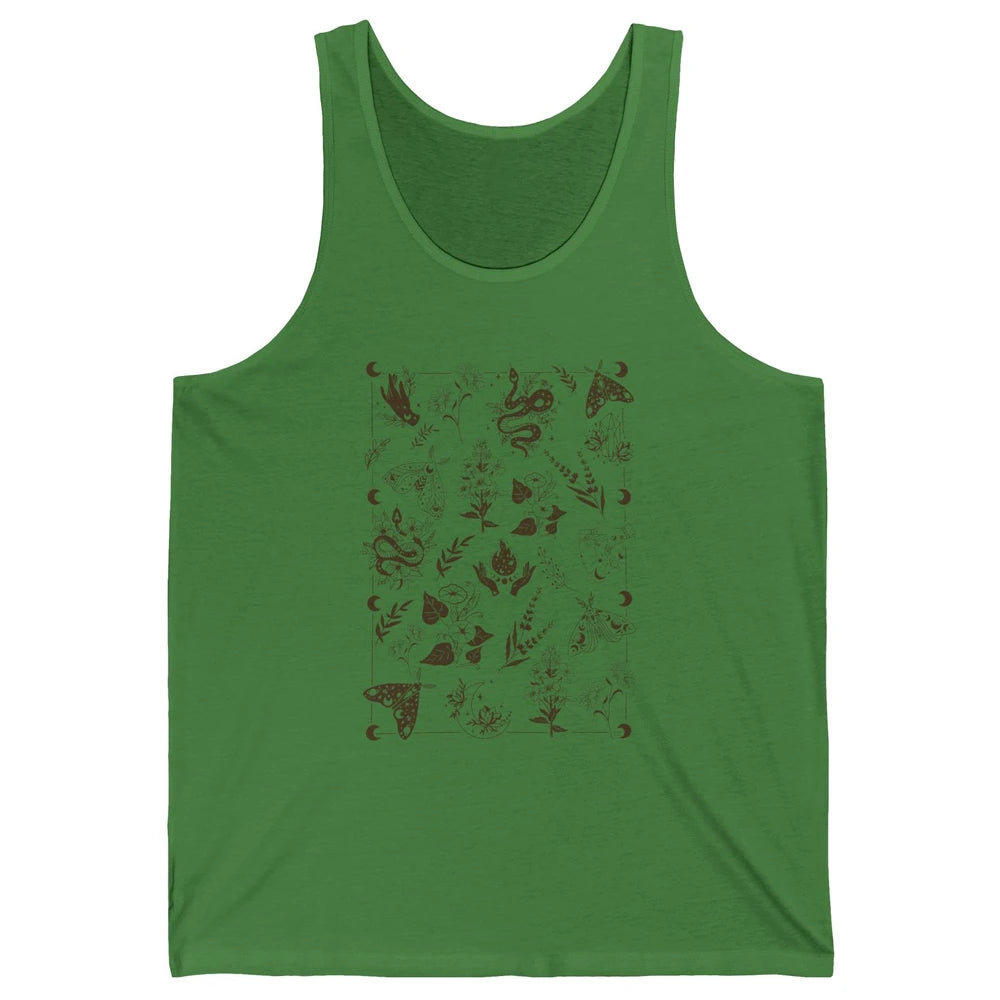 Practical Magic Witch Gardening Card Gardeners Plant Lovers Unisex Jersey Tank