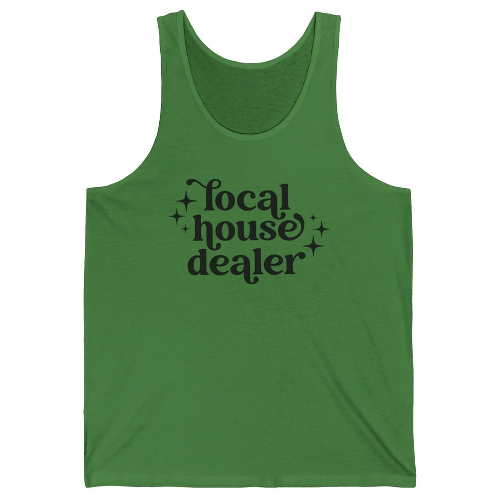 Realtor Local House Dealer Real Estate Housing Investment Unisex Jersey Tank