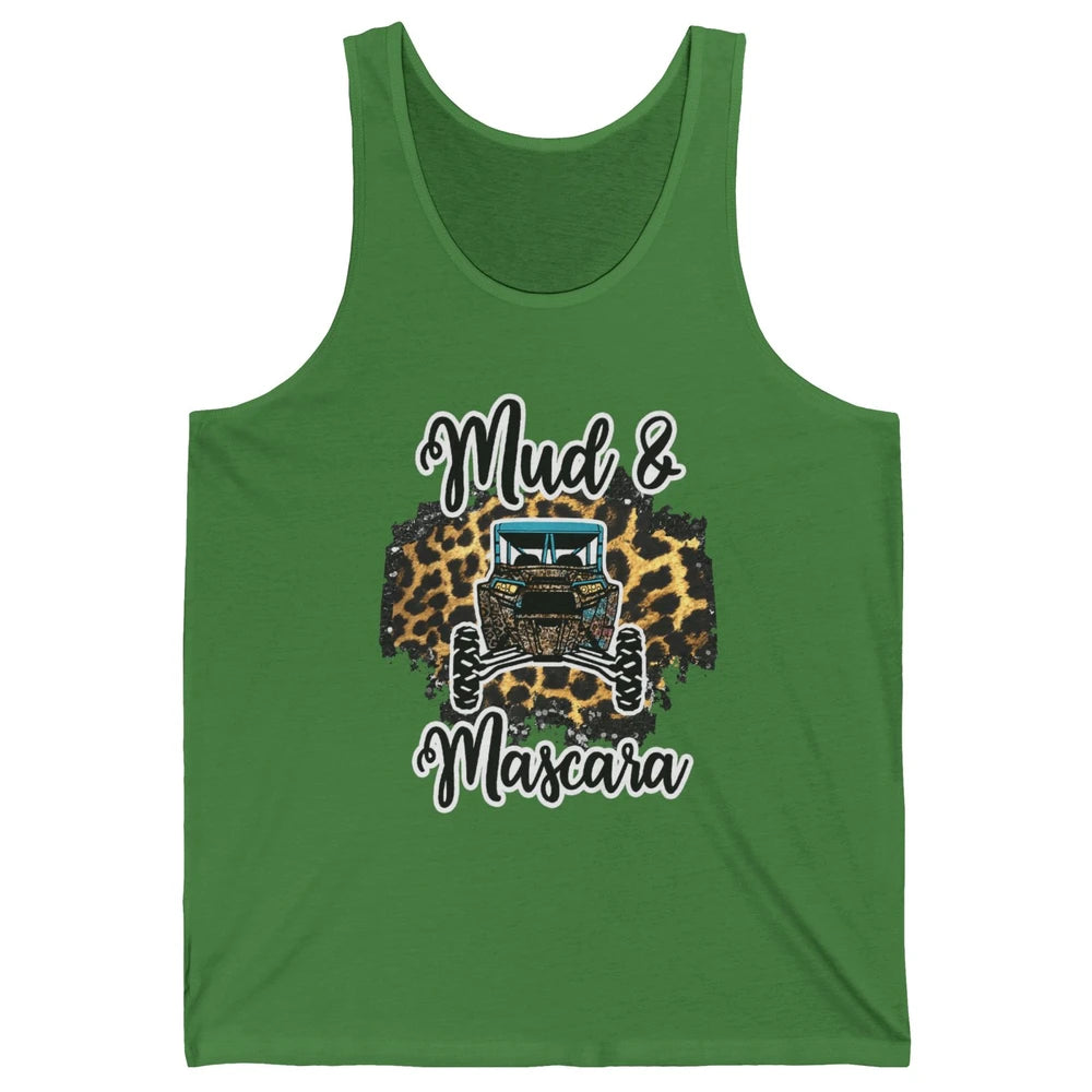Mud And Mascara Leopard Mud ATV Offroad UTV SXS Rider Women Unisex Jersey Tank