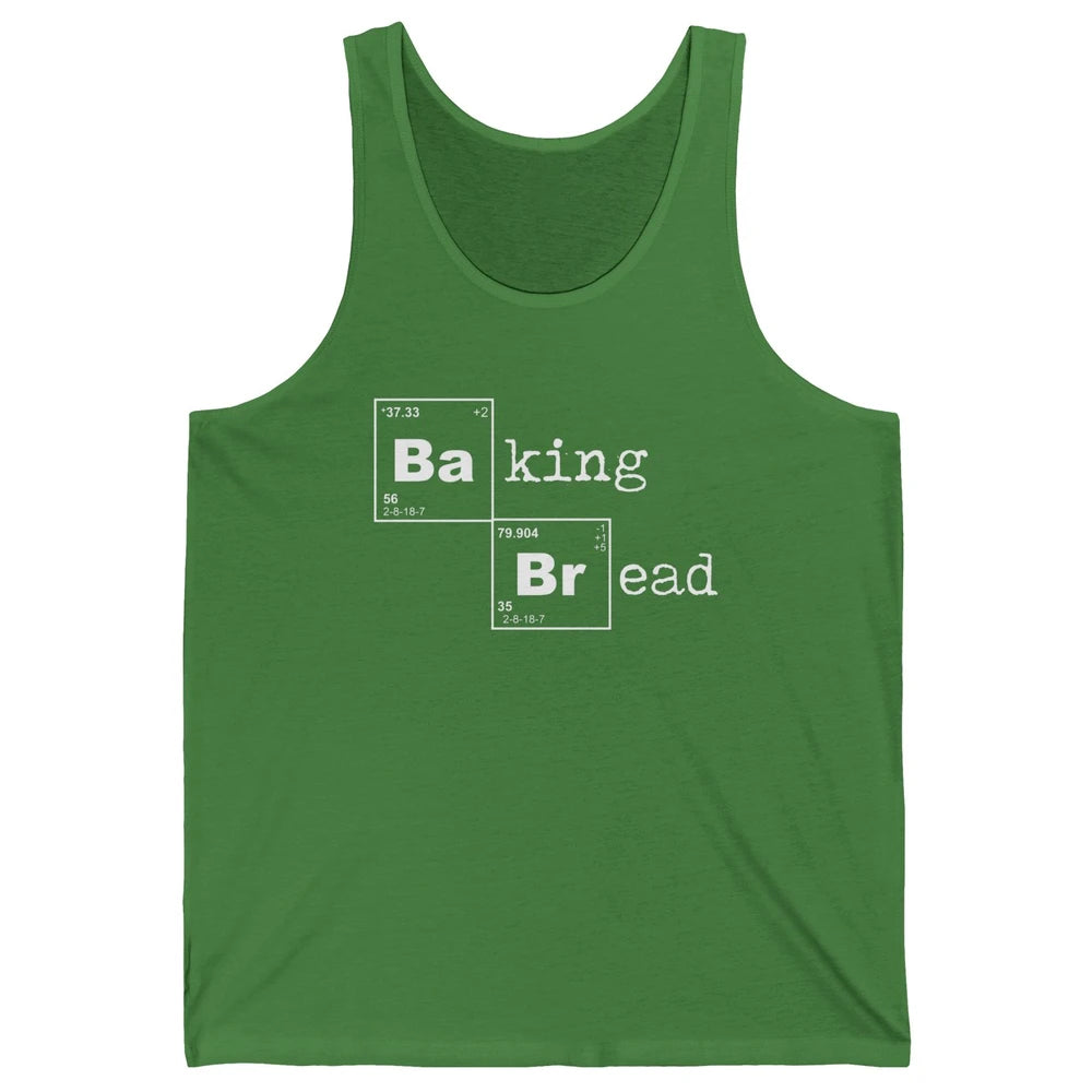 Retro Baking Bread Funny Baking Lovers Gift Bread Bakers Unisex Jersey Tank