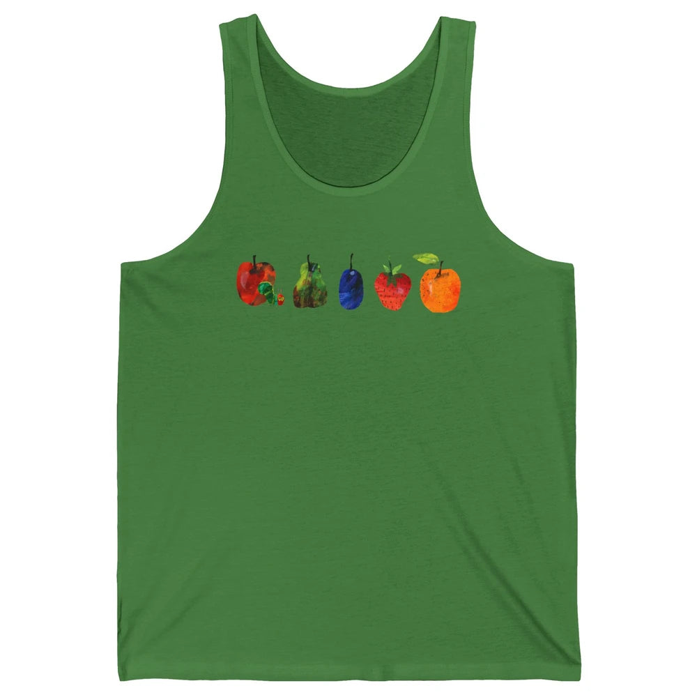 Hungry Caterpillar Fruit Always Hungry Caterpillar Unisex Jersey Tank