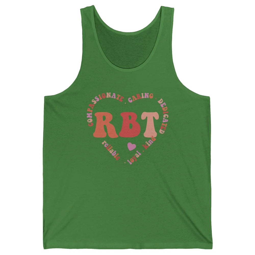 Registered Behavior Technician Valentines RBT Appreciation Unisex Jersey Tank