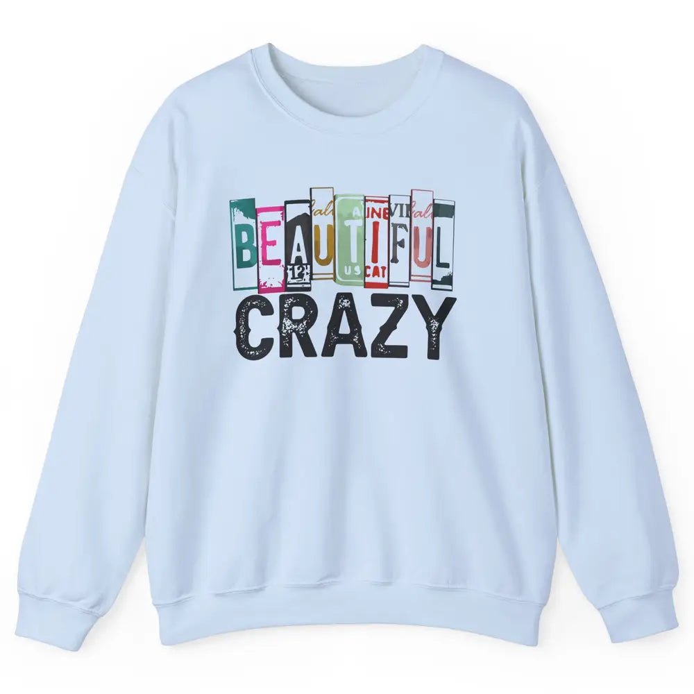 Retro Cowgirl Beautiful Crazy Western Country Cowgirl Unisex Crewneck Sweatshirt