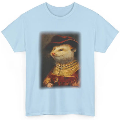 Retro Noble Opossum Young Gallant Western Opossum Art Classic Unisex T-Shirt
