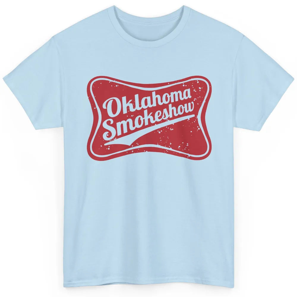 Retro Cowgirl Oklahoma Smokeshow Small Town Western Country Classic Unisex T-Shirt