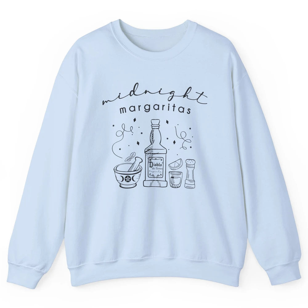Midnight Margaritas Practical Magic Gardening Witch Planting Unisex Crewneck Sweatshirt