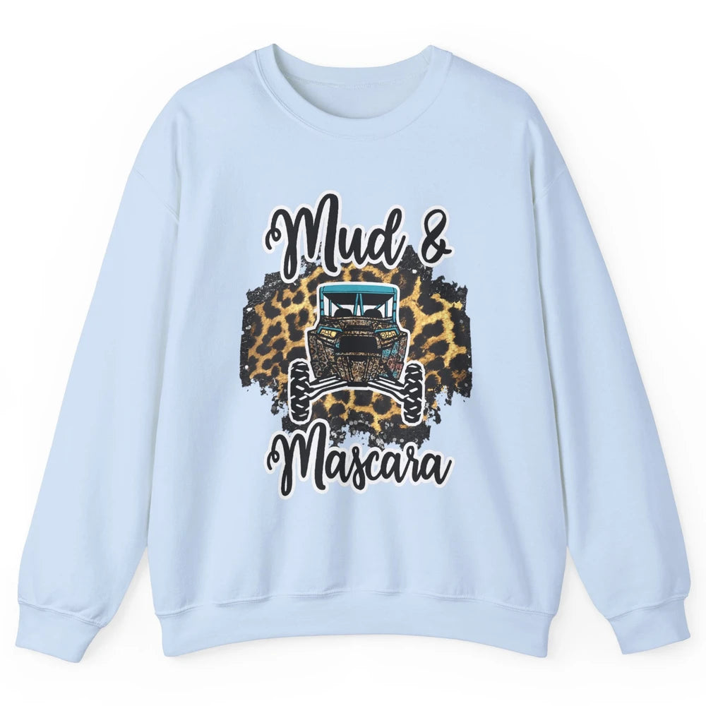 Mud And Mascara Leopard Mud ATV Offroad UTV SXS Rider Women Unisex Crewneck Sweatshirt