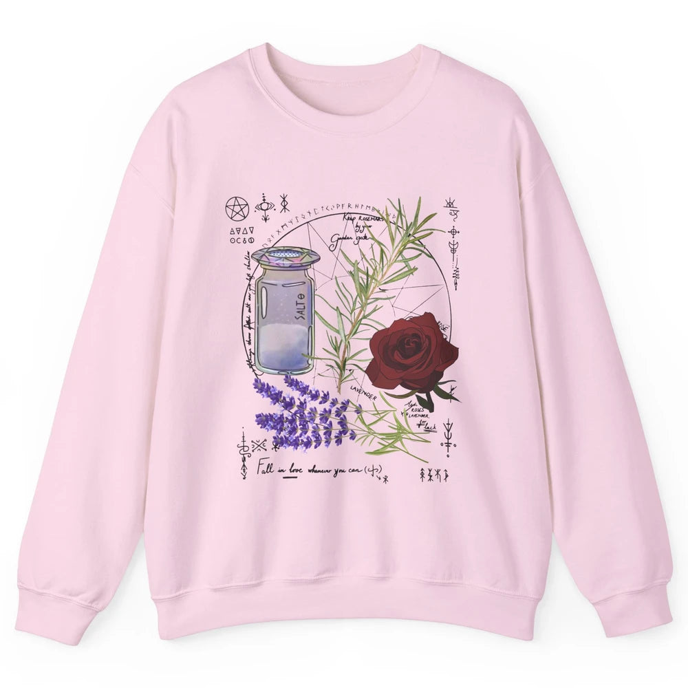 Practical Magic Gardening Card Gardeners Plant Lovers Gift Unisex Crewneck Sweatshirt