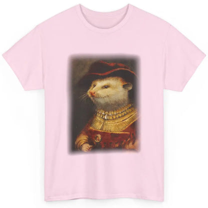 Retro Noble Opossum Young Gallant Western Opossum Art Classic Unisex T-Shirt