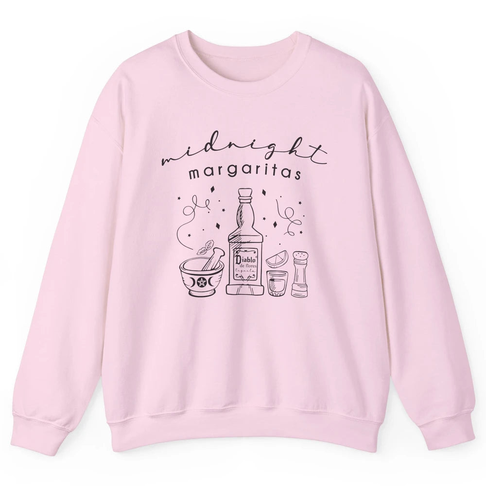 Midnight Margaritas Practical Magic Gardening Witch Planting Unisex Crewneck Sweatshirt