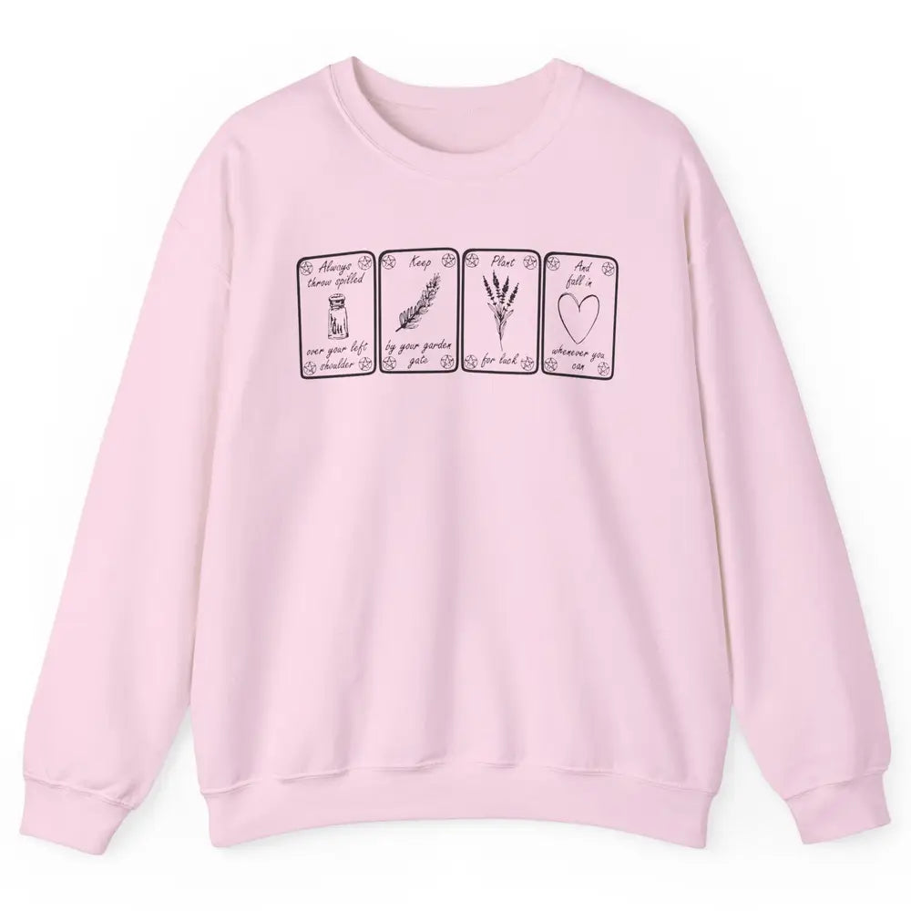 Practical Magic Gardening Card Gardeners Plant Lovers Gift Unisex Crewneck Sweatshirt