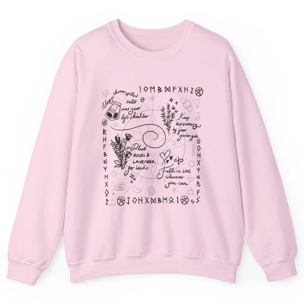Practical Magic Gardening Card Gardeners Plant Lovers Gift Unisex Crewneck Sweatshirt