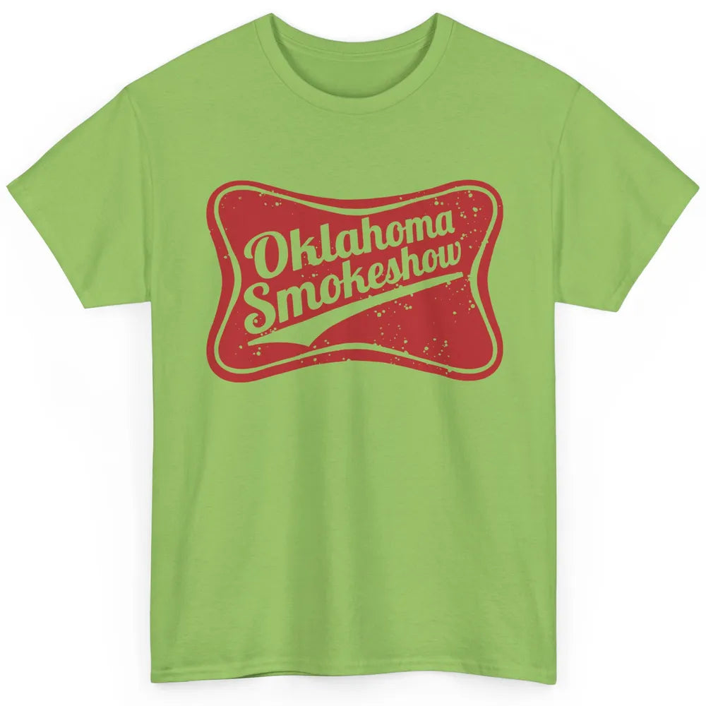 Retro Cowgirl Oklahoma Smokeshow Small Town Western Country Classic Unisex T-Shirt