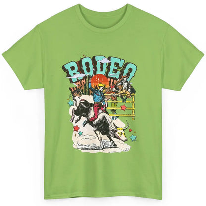 Retro Cowboy Horsing Rodeo Dad Bull Racing Western Country Classic Unisex T-Shirt