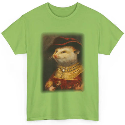 Retro Noble Opossum Young Gallant Western Opossum Art Classic Unisex T-Shirt