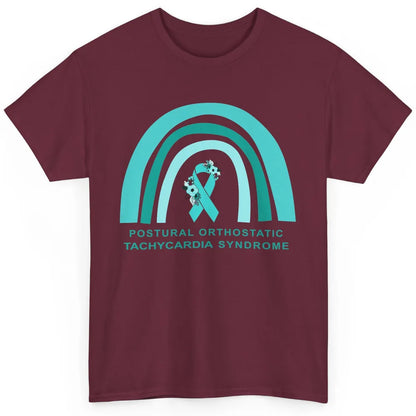 POTS Postural Orthostatic Tachycardia Syndrome Turquoise Classic Unisex T-Shirt