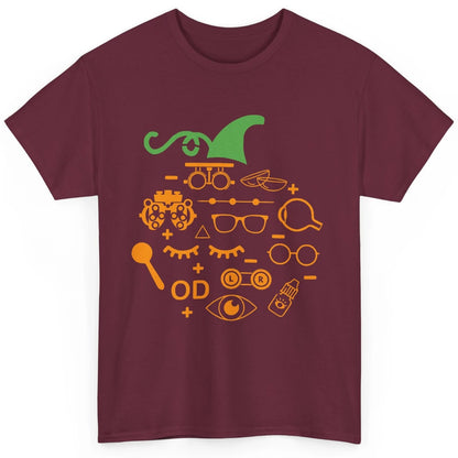 Optometry Glasses Pumpkin Halloween Optometrist Optician Classic Unisex T-Shirt