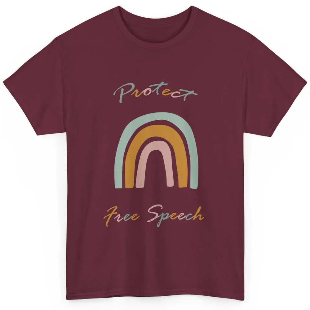 Political Protect Free Speech - Free Speech For Everyone Classic Unisex T-Shirt