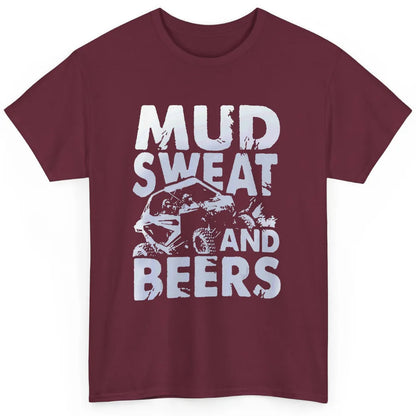 Mud Sweat And Beer Racing Rider UTV Retro ATV SXS Offroad Classic Unisex T-Shirt