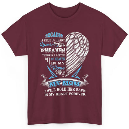 My Mom In Heaven Angel Wings Mother In Memories My Guardian Classic Unisex T-Shirt