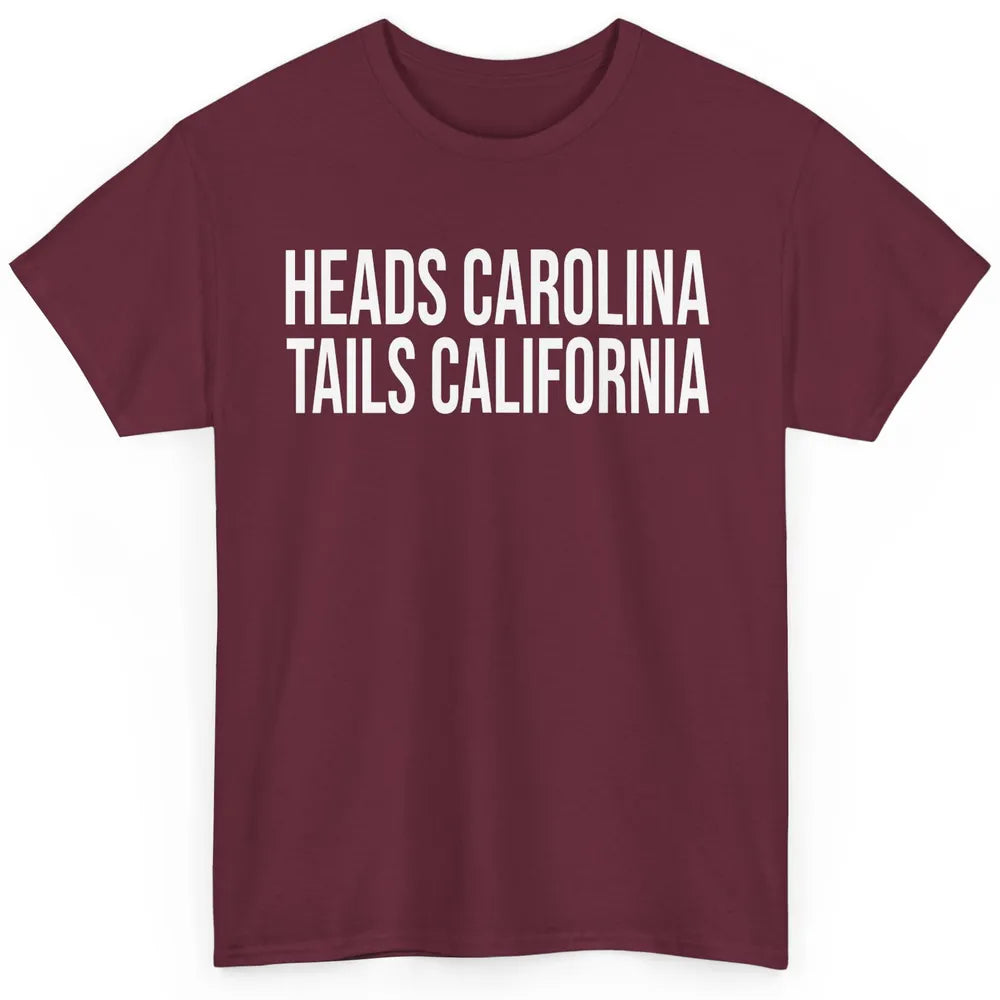 Vintage Heads Carolina Tail California Summer Beach Paradise Classic Unisex T-Shirt