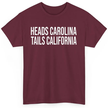 Vintage Heads Carolina Tail California Summer Beach Paradise Classic Unisex T-Shirt