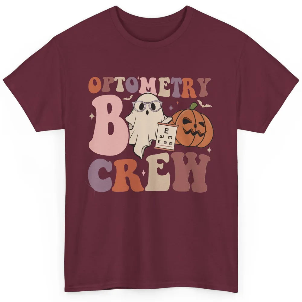 Optometry Boo Crew Halloween Ophthalmic Tech Optometrist Classic Unisex T-Shirt