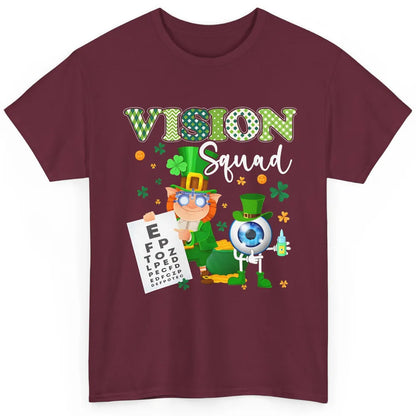 Optometrist St Patrick’s Day Vision Squad Optometry Shamrock Classic Unisex T-Shirt