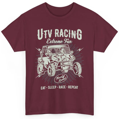 Retro Fun UTV Racing Limit Mud Riding Dirt SXS Rider Offroad Classic Unisex T-Shirt