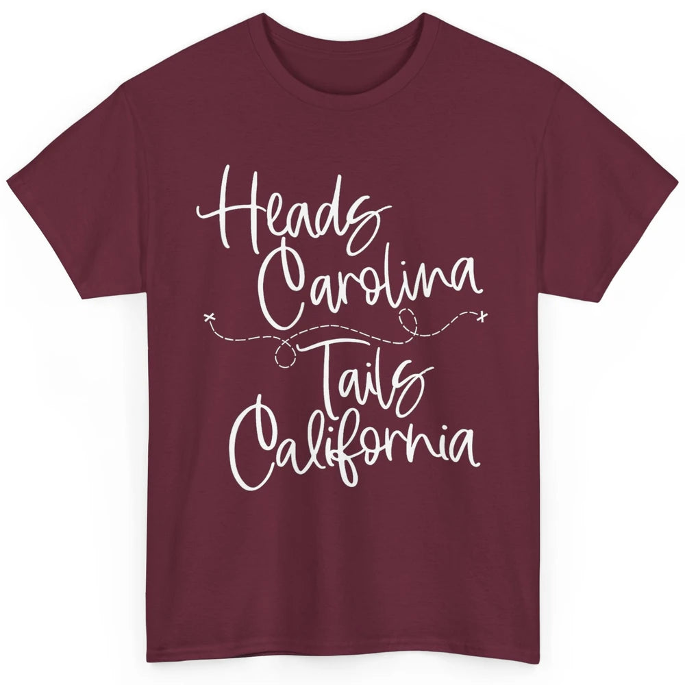Retro 90s Heads Carolina Tail California Beach Summer Travel Classic Unisex T-Shirt