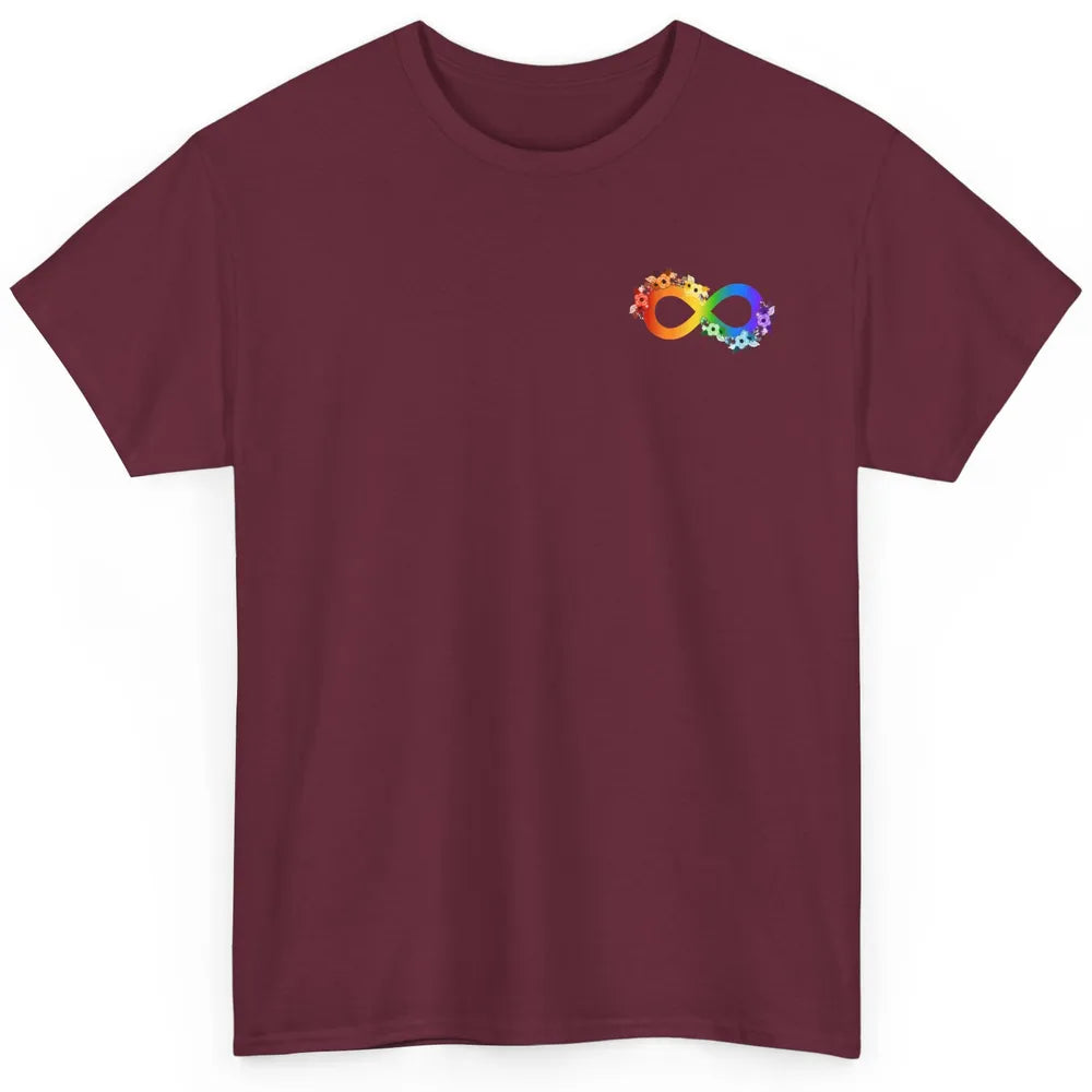 Neurodiversity Autism Spectrum Disorder Awareness Infinity Classic Unisex T-Shirt