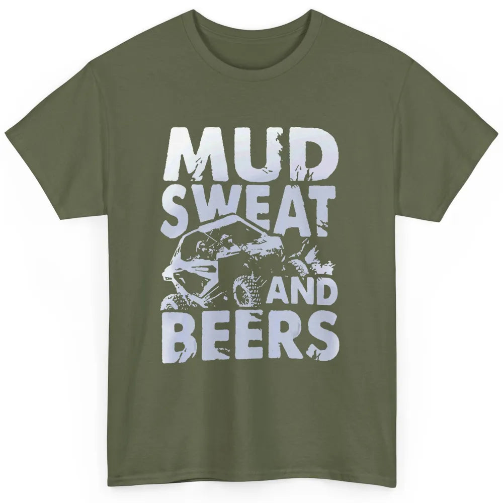 Mud Sweat And Beer Racing Rider UTV Retro ATV SXS Offroad Classic Unisex T-Shirt