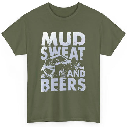 Mud Sweat And Beer Racing Rider UTV Retro ATV SXS Offroad Classic Unisex T-Shirt