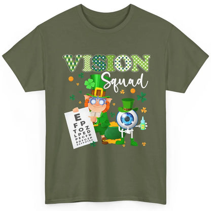 Optometrist St Patrick’s Day Vision Squad Optometry Shamrock Classic Unisex T-Shirt